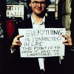 'Everything is connected in life...' 1992-3 by Gillian Wearing OBE born 1963